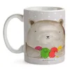 Mr. & Mrs. Panda Kaffeebecher Bär Gefühl - Grau Pastell - Produktbild-Vorschau 3