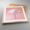 Gerahmtes Poster - Rahmen in heller Eiche - Wolke Beine Produktbild-Vorschau 3