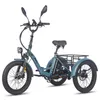 E Bike Tricycle Fat vélo pliant E-Bike vélo de charge 20 Voir les images du produit 2