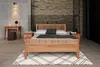 Bett Sydo 2 aus Kernbuche massiv 200x200 cm mit Produktbild-Vorschau 5