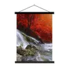 MuchoWow® Textilposter Wasserfall - Felsen - Wasser - Produktbild-Vorschau 1
