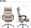 Manažerská židle béžováPolyuretankůže, ergonomická, výškově Náhled obrázku produktu 10