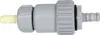 A gray and yellow plastic backflow preventer for a condensate dryer drain hose. Produktbild-Vorschau