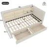 Multifunktionales Tagesbett mit USB & Typ-C, Schlafsofa in Produktbild-Vorschau 2