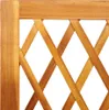 vidaXL Pflanzkübel mit Rankgitter 55x29,5x132 cm Massivholz Produktbild-Vorschau 7