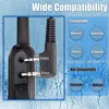 Retevis RS114 Funkgerät Lautsprecher Handheld Mikrophon 2 Produktbild-Vorschau 5