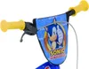Close-up of the handlebars of a children's bicycle, featuring a Sonic the Hedgehog graphic. Náhľad obrázku produktu