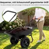 Dvojkolesové vozíky COSTWAY 78 l, nosnosť 100 kg, s Náhľad obrázku produktu 7