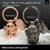 LANOLU Pinguin Schlüsselanhänger Partner, Pinguin Geschenk, Produktbild-Vorschau 10