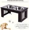 Rutschfeste Hunde-Futterstation Grau 58,4x30,5x25,4cm 2L Produktbild-Vorschau 6