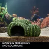 Navaris Terrarium Deko Schildkrötenhaus - 27x27x11,5cm - Produktbild-Vorschau 5