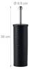 Relaxdays, brosse WC, manche en acier inoxydable, tête de Voir les images du produit 4