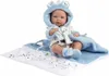 Llorens Baby Puppe Nico Blau mit Decke 40 cm Produktbild-Vorschau 1