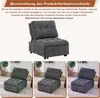 Merax Divano letto Divano letto con schienale regolabile e Anteprima dell’immagine prodotto 10