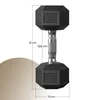 SONGMICS Hantelset, Hanteln 2er Set, Hexagon, Produktbild-Vorschau 11