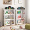 Étagère pour enfants COSTWAY en forme de maison, étagère Voir les images du produit 8
