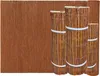 A rolled-up woven fence and a flat woven fence panel are displayed against a white background. Podgląd zdjęcia produktu