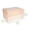 Creative Deco XXL Grande Scatola in Legno con Coperchio | Anteprima dell’immagine prodotto 2