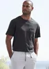 JOHN DEVIN T-Shirt 2 -teilig anthrazit/weiß Größe M Produktbild-Vorschau 3