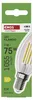 LED žárovka Filament svíčka  / E14 / 7 W (75 W) / 1055 lm / neutrální bílá Produktbild-Vorschau