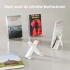 LP Vinyl Ständer Schallplatten Halterung X-förmiger Produktbild-Vorschau 3