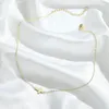 TINGN Croix chaîne plaquée or Layered Choker Collier Femme Voir les images du produit 7