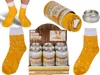 Chaussettes emballées dans une canette de bière en métal Voir les images du produit 20