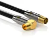 deleyCON 3,0m 4K TV Antennenkabel - 4K Ultra-HD Full HD Produktbild-Vorschau 2