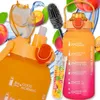 Kuketo | Trinkflasche 2 l mit Zeitmarkierungen, Produktbild-Vorschau 1
