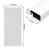 karpal Fliegengitter tuer - 120x240CM fliegengitter Gitter Produktbild-Vorschau 2