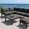 KETTLER Comfort Lounge-Tisch 95 x 95 x 33cm, anthrazit Produktbild-Vorschau 4