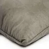 Cuscino in camoscio grigio 60x40 Anteprima dell’immagine prodotto 3