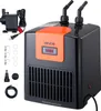 A product shot of an aquarium water chiller and pump with accessories. Produktbild-Vorschau