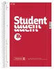 BRUNNEN Collegeblock Student | A4, Lineatur 28, 80 Blatt, Anteprima dell’immagine prodotto 1