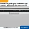 Exquisit Geschirrspüler GSP6312-030D silber | Spülmaschine Produktbild-Vorschau 8