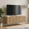 vidaXL Wandmontierter TV-Schrank 98 x 41 x 30 cm Produktbild-Vorschau 4