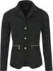Veste de concours Ekkia EQUITHÈME femme noire avec or rose, Voir les images du produit 6
