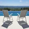 Sitzgruppe POETTO 6 Personen Grau Aluminium Gartenmöbel Produktbild-Vorschau 4