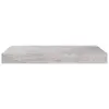 vidaXL Mensole sospese 4 pz. Grigio cemento 40x23x3,8 cm Anteprima dell’immagine prodotto 11