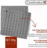 Coolinato Set 2tlg Silikon Topflappen Produktbild-Vorschau 5