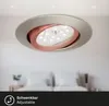 3er Set LED Einbauleuchte, Ø 8,2 cm, 3,5 W, Matt-Nickel, Produktbild-Vorschau 4