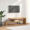 vidaXL TV-Lowboard bois massif mangue Voir les images du produit 1