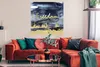 MuchoWow® Poster Zitat - Freiheit - Gold - Schwarz 100x100 Produktbild-Vorschau 2