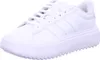 A white Adidas Grand Court Platform sneaker is shown from a slightly angled front view against a white background. Produktbild-Vorschau