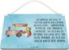 Mr. & Mrs. Panda Schild Igel Maronen DIN A4 - Eisblau - Produktbild-Vorschau 3