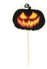 12 brochettes de cocktail Creepy Pumpkin Voir les images du produit 4