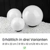 LUMILED Milchig Lampe boule 30cm Extérieur Lampe boule Voir les images du produit 21