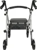 Rollator aus leichtem Aluminium, 4 Räder, zusammenklappbar Produktbild-Vorschau 4