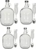 4 x Gärballon 3 L – Glasballon mit Gärröhrchen & Produktbild-Vorschau 1
