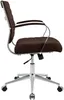 Silla de oficina Oakland - Imitación de cuero - Marrón Vista previa de la imagen del producto 12